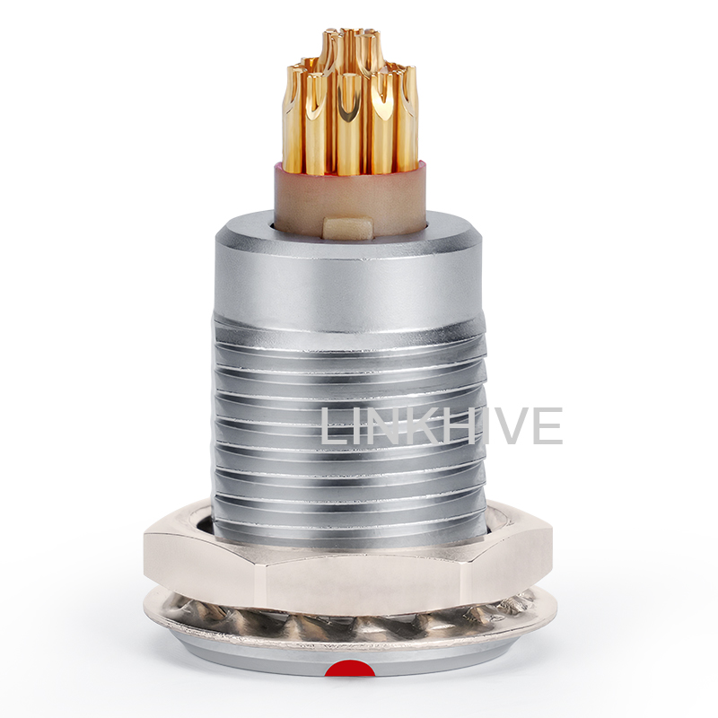 ZGG—固定式插座，螺母固定，定位銷(G)或定位銷(A--M和R)